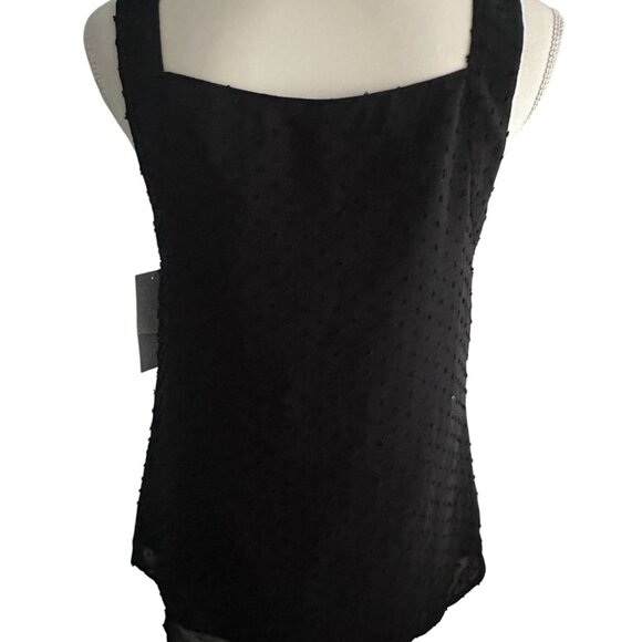 NORDSTROM RACK Black Patterned Tank Top Size Small NEW New with tags - Picture 5 of 7